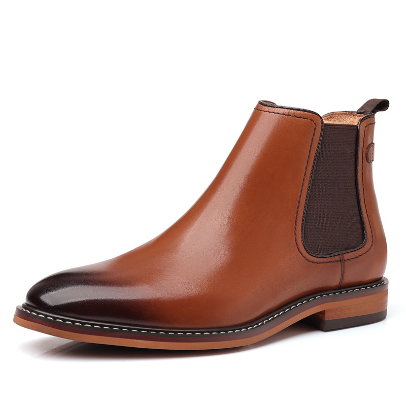 Chelsea Boots | Groundbreaker Chelsea Wide Square Toe Waterproof Work Boot  – Mens Chelsea Boots Chelsea Boots