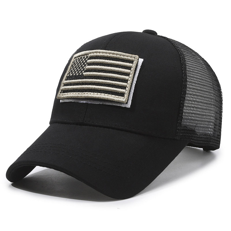 Hats & Caps | Basket Weave Flag Cap  – Mens Accessories Hats & Caps