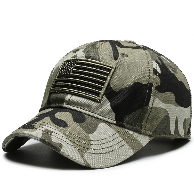 Hats & Caps | Flag Patch Cap  – Mens Accessories Hats & Caps