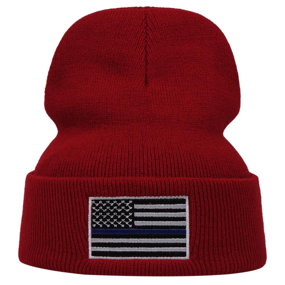 Hats & Caps | Rebar American Flag Patch Beanie  – Mens Accessories Hats & Caps