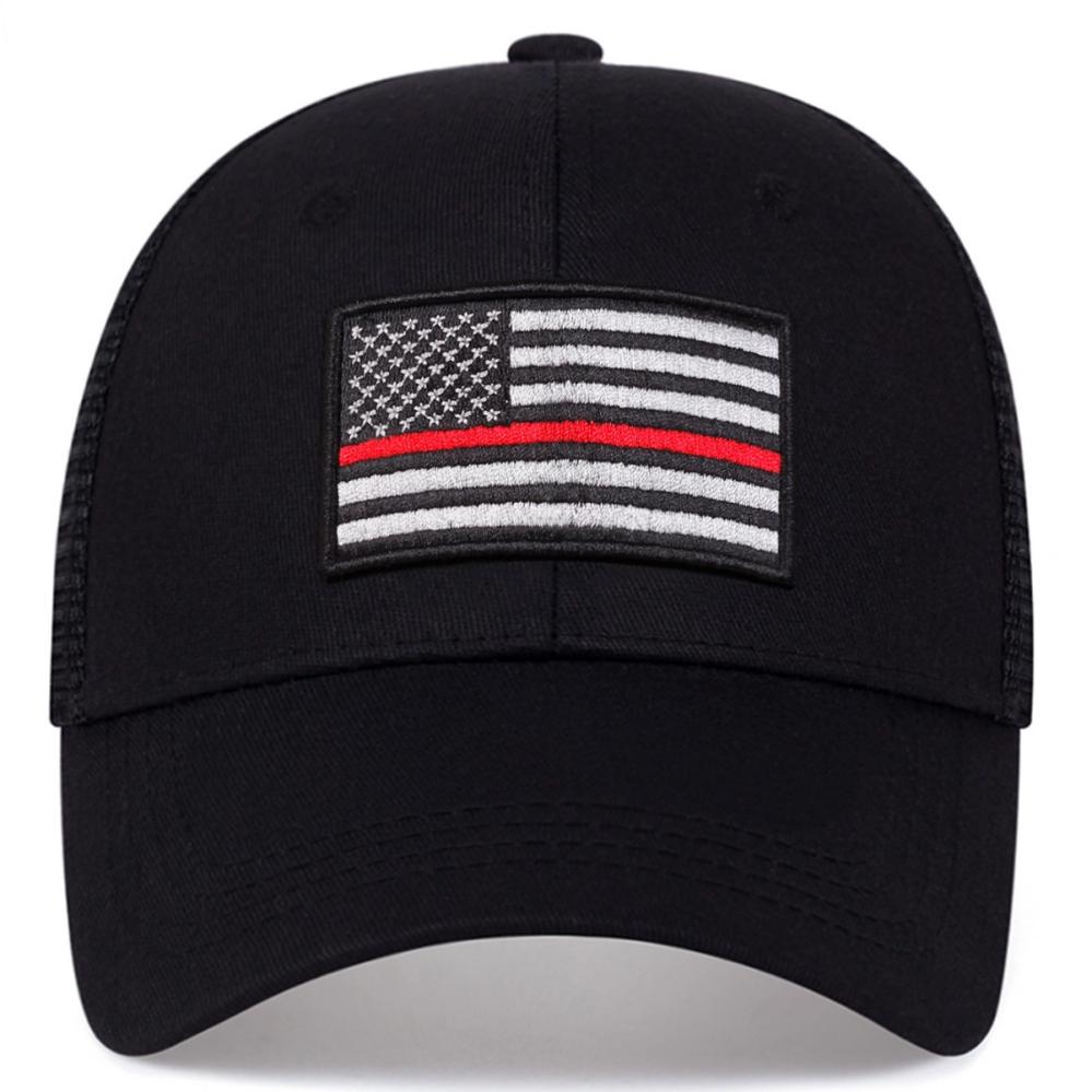 Hats & Caps | Usa Flag Patch Logo Cap  – Mens Accessories Hats & Caps