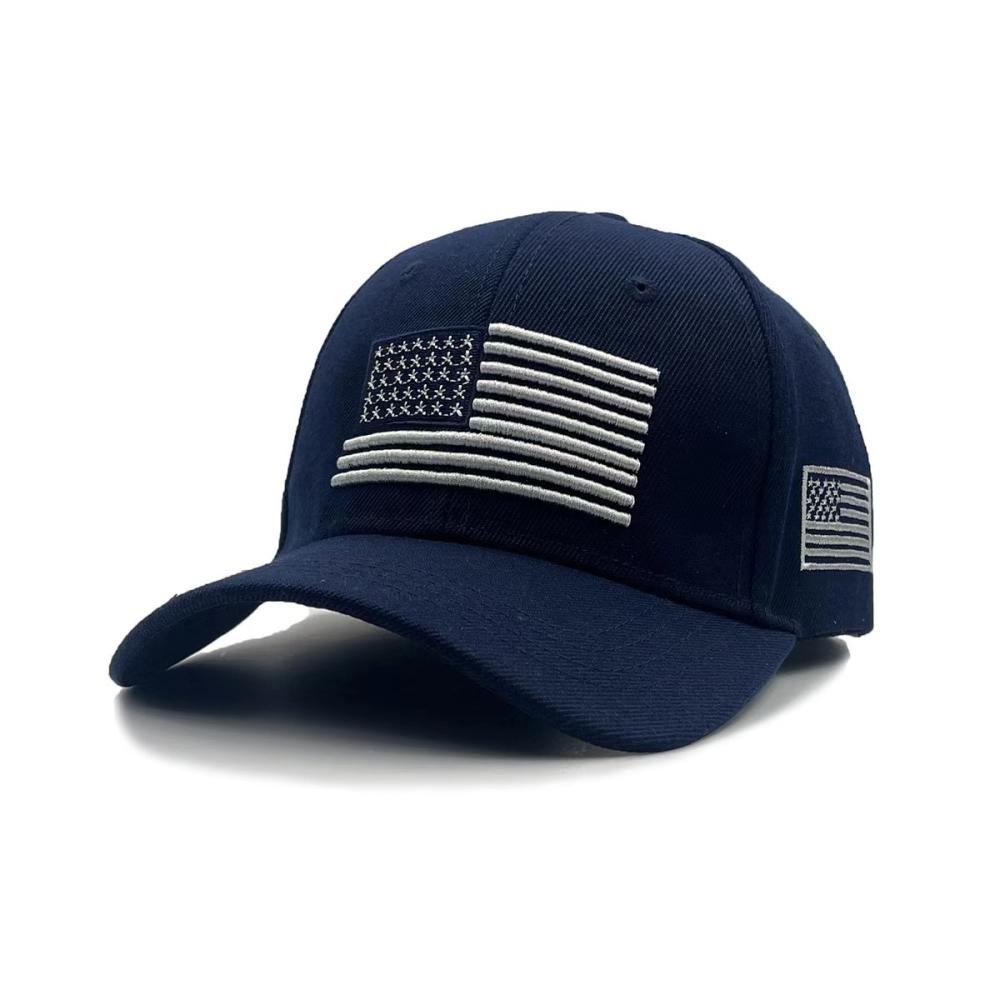 Hats & Caps | Usa Flag Patch Shield Cap  – Mens Accessories Hats & Caps