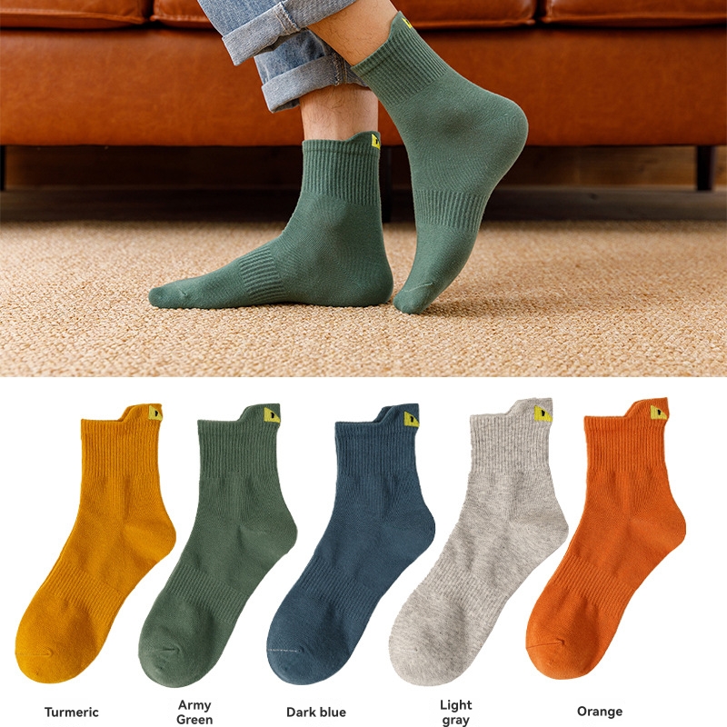 Socks | Premium Ringspun Cotton Quarter Crew Work Sock 3 Pair Pack  – Mens Accessories Mens