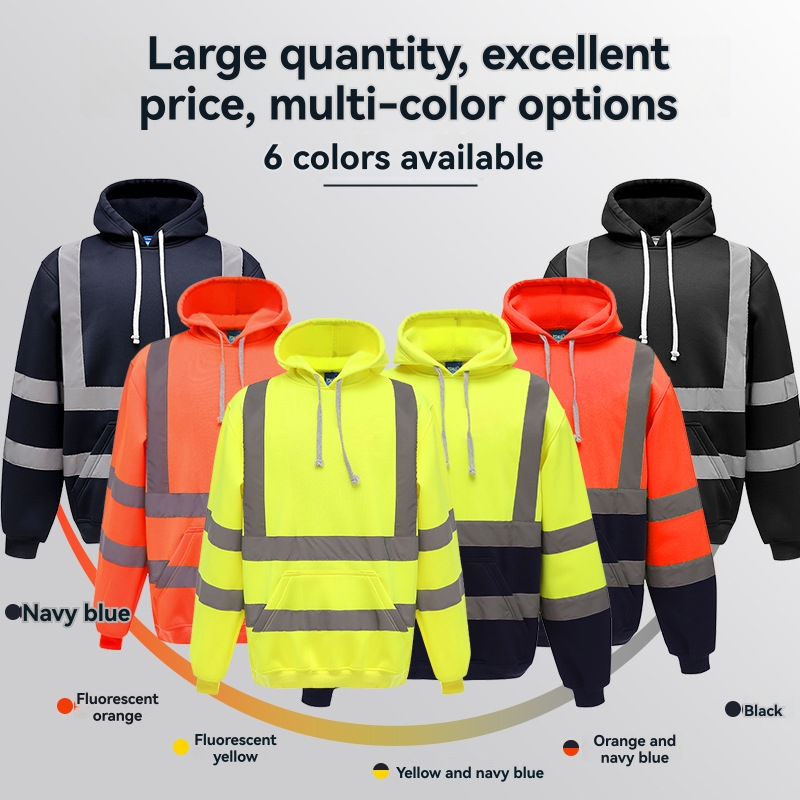 Workwear | Fr Hi-Vis Hoodie  – Mens Clothing Mens